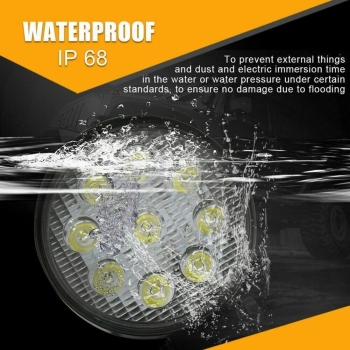 Reflektor chopper lampa punktowa 27W 9 LED VAN ATV Offroad SUV [22220000689]